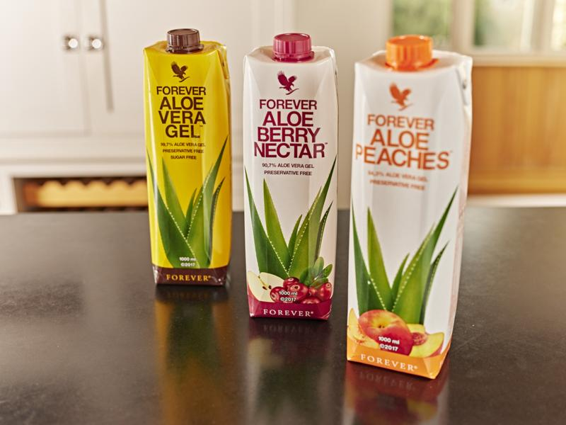 Aloe Vera Getränke / bebidas de Aloe Vera